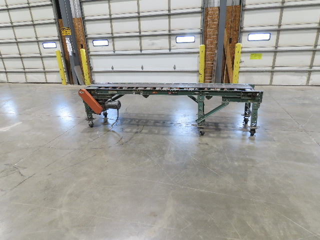 Roach 24"x 10' Belt Over Roller Incline/Flat Conveyor 460V 3PH End Drive 40 FPM