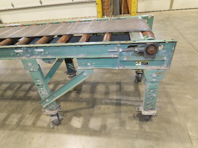 Roach 24"x 10' Belt Over Roller Incline/Flat Conveyor 460V 3PH End Drive 40 FPM