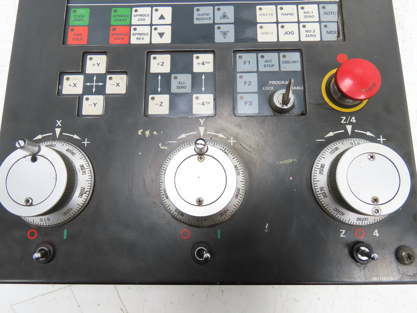 Mitsubishi Electric YZ14B-2 Mazatrol CAM M-2 HMI Operator Control Panel Keypad