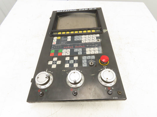 Mitsubishi Electric YZ14B-2 Mazatrol CAM M-2 HMI Operator Control Panel Keypad