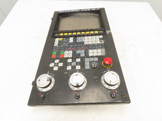 Mitsubishi Electric YZ14B-2 Mazatrol CAM M-2 HMI Operator Control Panel Keypad