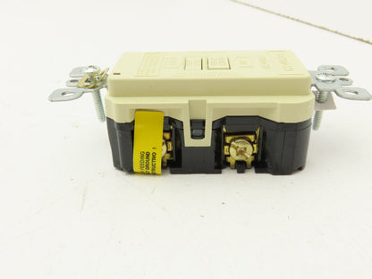 Leviton GFRBF-I SmartlockPro Blank GFCI Receptacle/Outlet 20A Ivory  Lot of 2