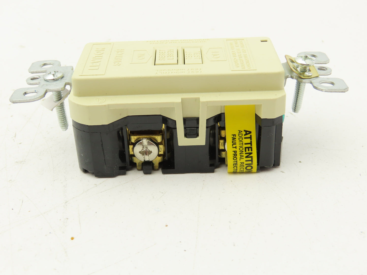 Leviton GFRBF-I SmartlockPro Blank GFCI Receptacle/Outlet 20A Ivory  Lot of 2