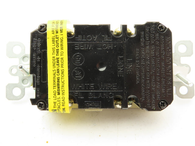 Leviton GFRBF-I SmartlockPro Blank GFCI Receptacle/Outlet 20A Ivory  Lot of 2