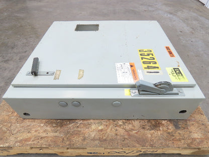 Hoffman Electrical Enclosure 36x32x8" 30A Fusible Disconnect Backplate