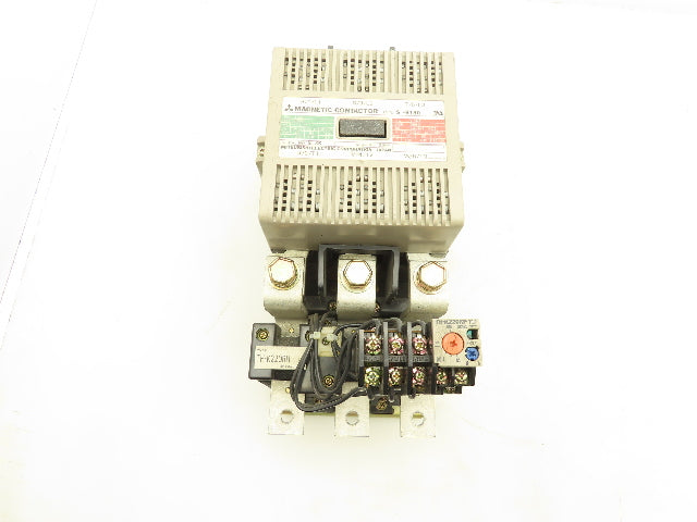 Mitsubishi S-K180 Magnetic Contactor 180A 220-240V 120V Coil 3 Pole