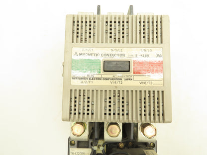 Mitsubishi S-K180 Magnetic Contactor 180A 220-240V 120V Coil 3 Pole