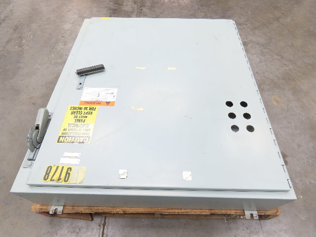 Hoffman A-42AB3808LP Electrical Enclosure 42x38x8" Wall Mount Fusible Disconnect