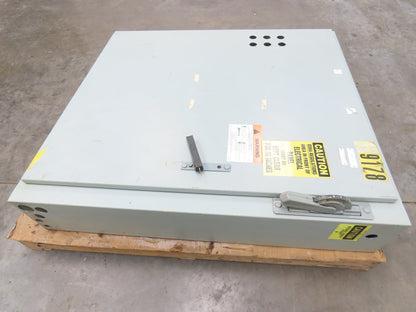 Hoffman A-42AB3808LP Electrical Enclosure 42x38x8" Wall Mount Fusible Disconnect
