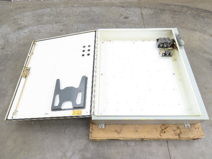 Hoffman A-42AB3808LP Electrical Enclosure 42x38x8" Wall Mount Fusible Disconnect