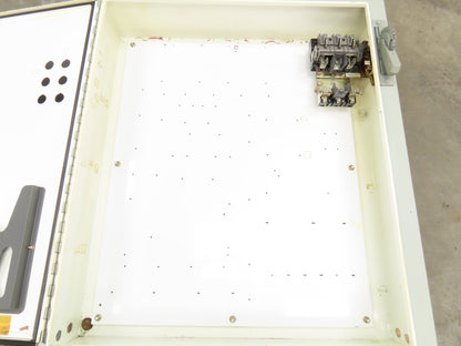 Hoffman A-42AB3808LP Electrical Enclosure 42x38x8" Wall Mount Fusible Disconnect