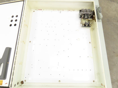 Hoffman A-42AB3808LP Electrical Enclosure 42x38x8" Wall Mount Fusible Disconnect