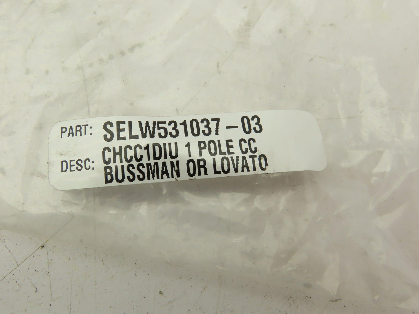 Eaton CHCC1DIU DIN Rail Fuse Holder 1-Pole 30A w/Indicator Light  Lot of 6