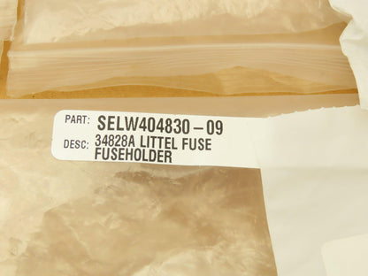 Littelfuse 342828A 20A Fuse Holder for 1/4" 3AG/AB Fuses  Lot of 14