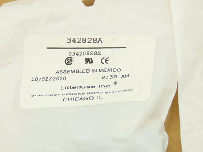 Littelfuse 342828A 20A Fuse Holder for 1/4" 3AG/AB Fuses  Lot of 14