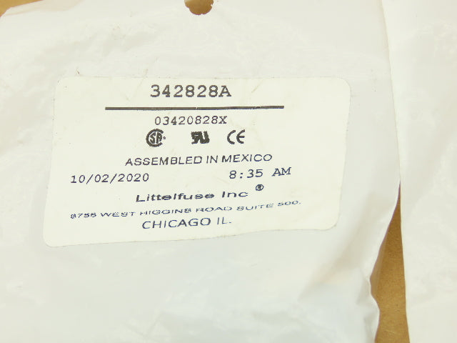 Littelfuse 342828A 20A Fuse Holder for 1/4" 3AG/AB Fuses  Lot of 14