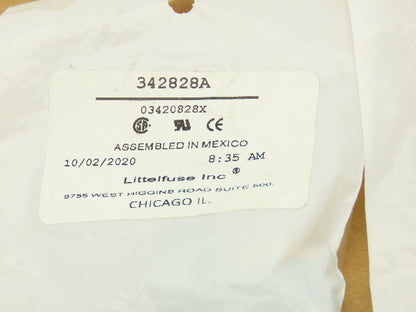 Littelfuse 342828A 20A Fuse Holder for 1/4" 3AG/AB Fuses  Lot of 14