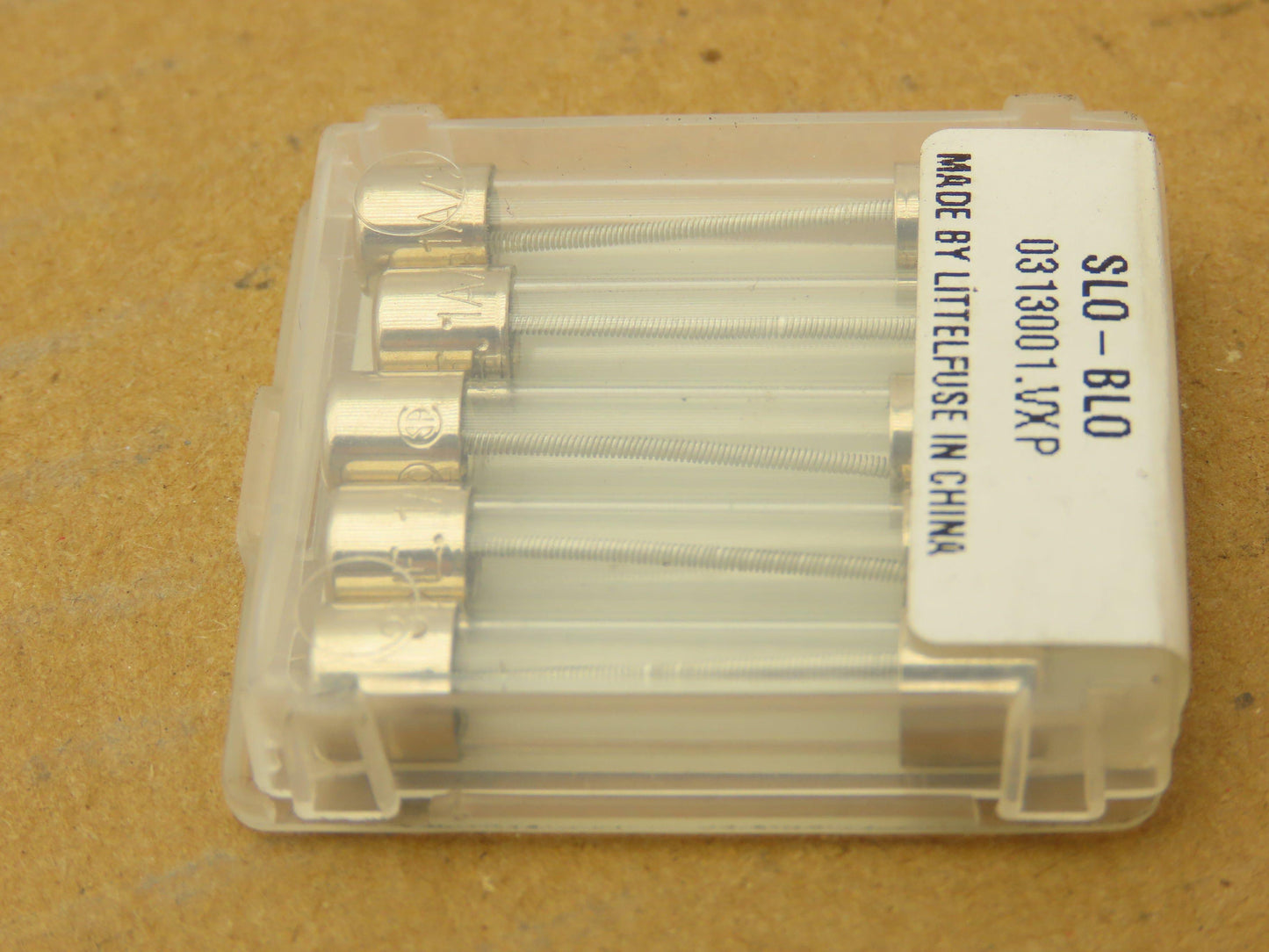 Littelfuse 313001P 3AG Slo-Blo Fuse 313 1A 250V .25"x1.25"  Lot of 42