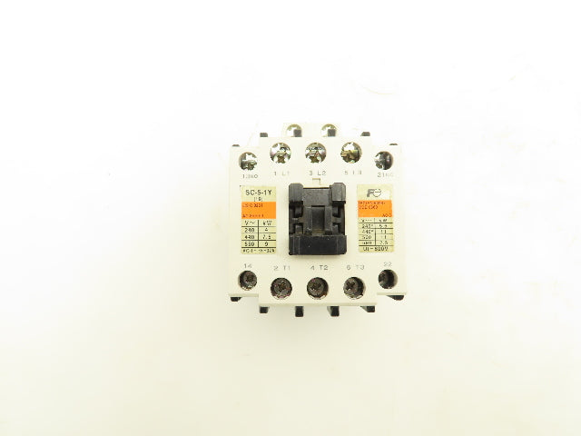 Fuji  Electric SC-5-1Y Contactor 30A 240V 100-120V Coil 3PH