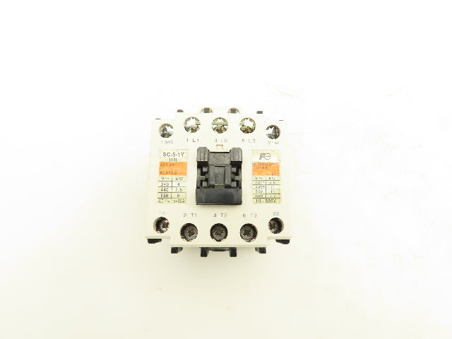 Fuji  Electric SC-5-1Y Contactor 30A 240V 100-120V Coil 3PH