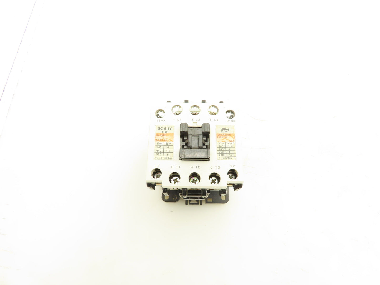 Fuji  Electric SC-5-1Y Contactor 30A 240V 100-120V Coil 3PH