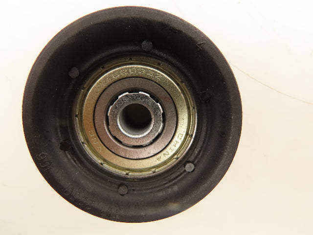 Roach Conveyor 2-Groove O-Ring Nylon Idler Pulley 2.25"OD 3/8" Bore Lot of 6