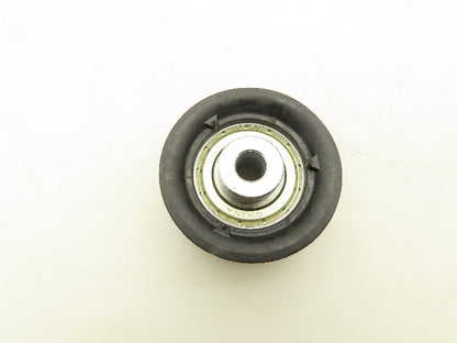 Roach Conveyor 2-Groove O-Ring Nylon Idler Pulley 2.25"OD 3/8" Bore Lot of 6