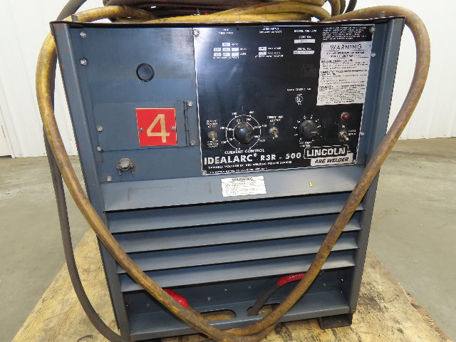 Lincoln 8794 Idealarc R3R 500 Stick Welder Power Source Gouging Arcair 3000