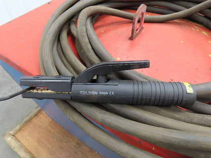 Lincoln 8069-PS Idealarc R3R 500 DC Arc Stick Welder Welding Power Source Tested