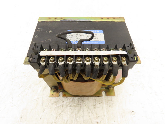 NSD Corporation Industrial Transformer 208/480V 220V 1PH 1155VA 5.25A
