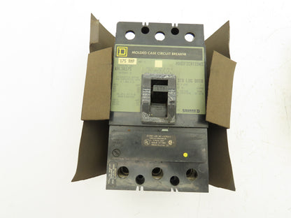 Square D KAL36175 Thermal Magnetic Circuit Breaker 175A 600V 3 Pole Ser. 2