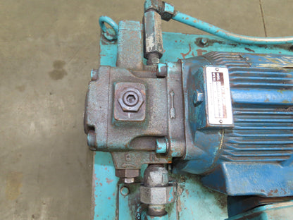 Nachi VDR-1B-1A3-B Uni Pump Hydraulic Power Unit 5 GPM 1000 PSI 20 Gal 230V 3Ph