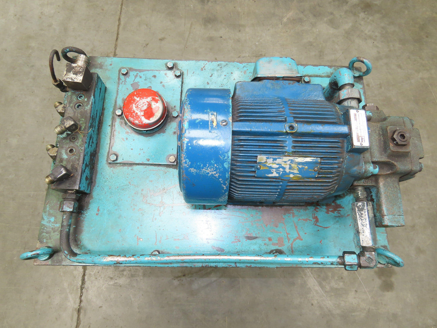 Nachi VDR-1B-1A3-B Uni Pump Hydraulic Power Unit 5 GPM 1000 PSI 20 Gal 230V 3Ph