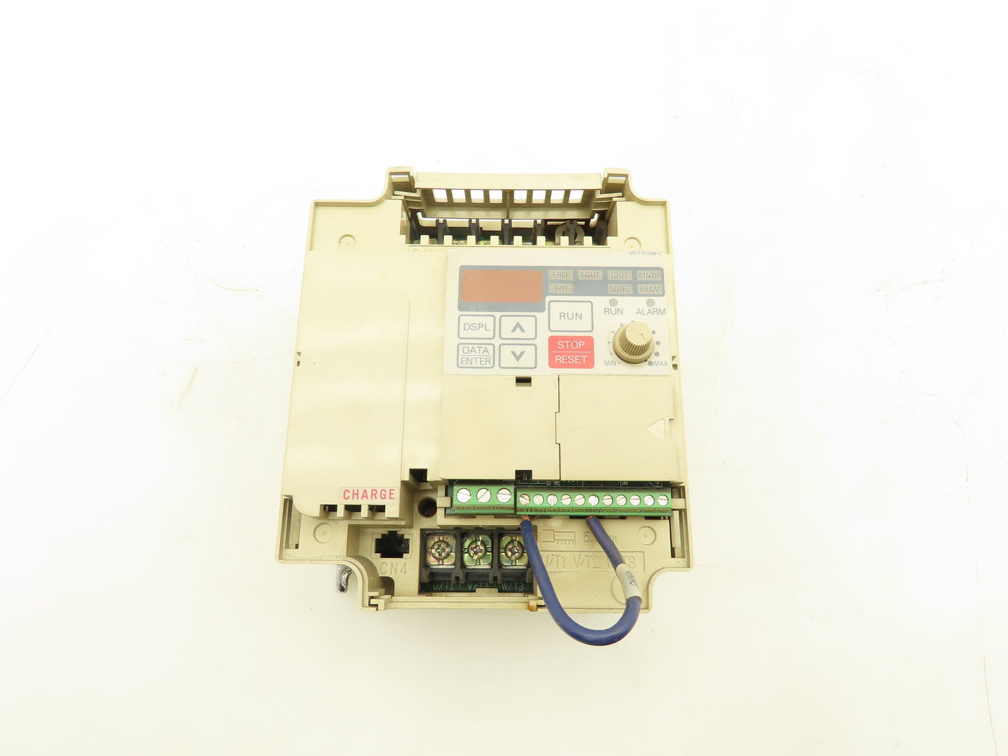 Yaskawa CIMR-J7AM40P2 Variable Speed Drive AC Drive VFD 480V 1.6A 3Ph Parts Only