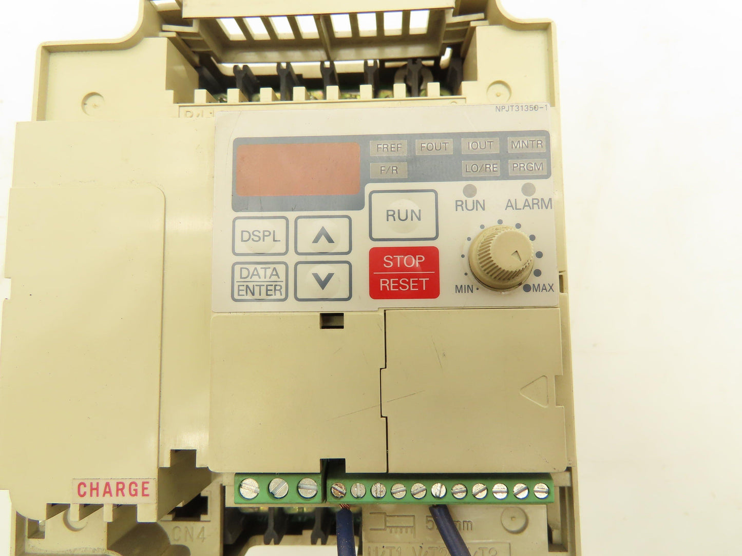 Yaskawa CIMR-J7AM40P2 Variable Speed Drive AC Drive VFD 480V 1.6A 3Ph Parts Only