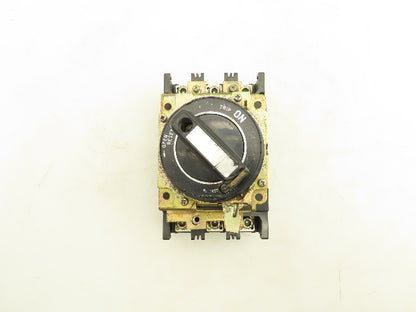 Fuji Electric EA203A Circuit Breaker Rotary Disconnect Switch 225A 600V 3 Pole