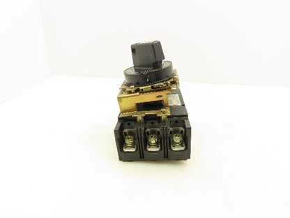 Fuji Electric EA203A Circuit Breaker Rotary Disconnect Switch 225A 600V 3 Pole