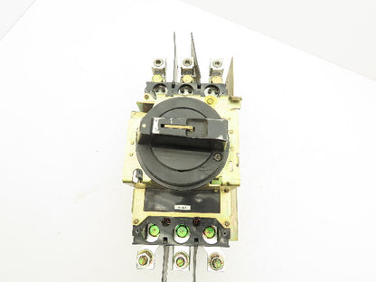 Mitsubishi NF400-CS No-Fuse Breaker With Trip Switch 250A 600V 3 Pole