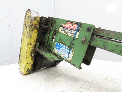 McNichols Low Profile Flat Belt Conveyor 3"W x 30"L 115V End Drive 16 FPM