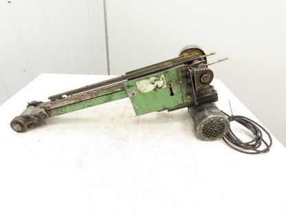 McNichols Low Profile Flat Belt Conveyor 3"W x 30"L 115V End Drive 16 FPM