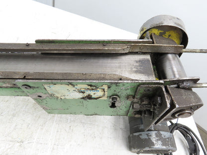 McNichols Low Profile Flat Belt Conveyor 3"W x 30"L 115V End Drive 16 FPM