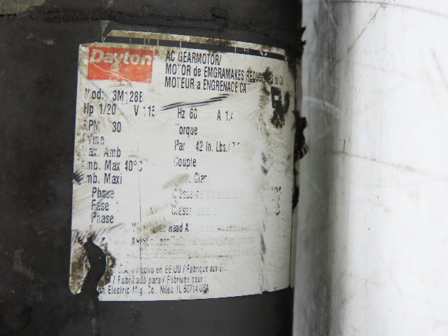 McNichols Low Profile Flat Belt Conveyor 3"W x 30"L 115V End Drive 16 FPM