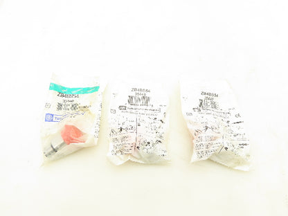 Telemecanique ZB4BS54 Red Emergency E-Stop Pushbutton Switch 40mm Head  Lot of 3