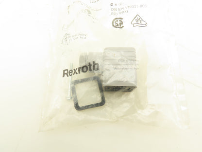 Bosch R901017010 Solenoid Valve Socket Plug-In Connector 3-Pole Gray  Lot of 9