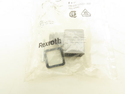 Bosch R901017010 Solenoid Valve Socket Plug-In Connector 3-Pole Gray  Lot of 9