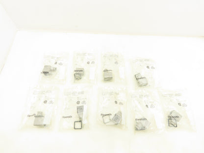 Bosch R901017010 Solenoid Valve Socket Plug-In Connector 3-Pole Gray  Lot of 9