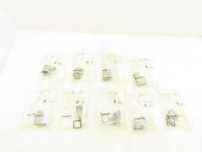 Bosch R901017010 Solenoid Valve Socket Plug-In Connector 3-Pole Gray  Lot of 9