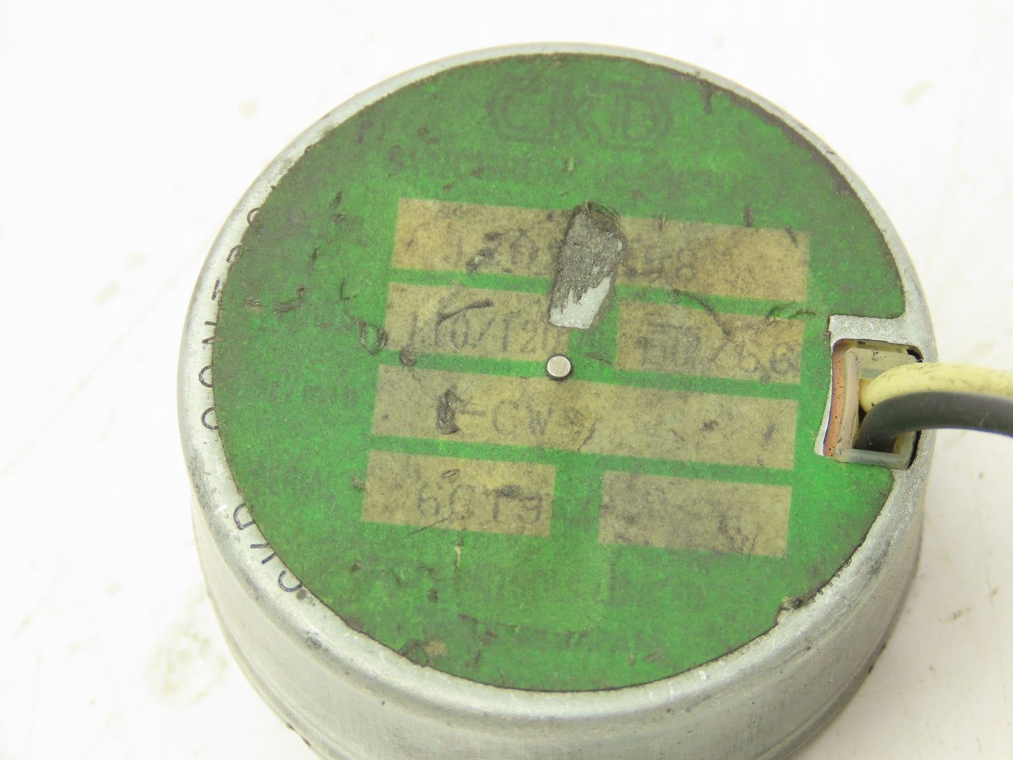 CKD J202-858 Synchronous Motor 1 RPM CW 120V 3/16" Shaft EDM Part