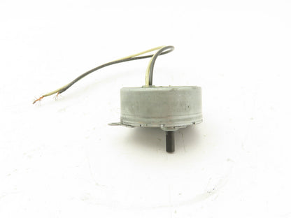 CKD J202-858 Synchronous Motor 1 RPM CW 120V 3/16" Shaft EDM Part