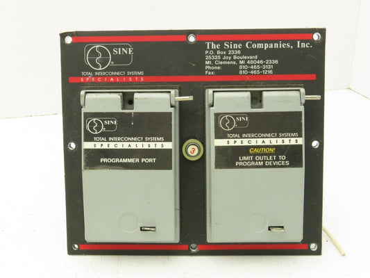 Sine Taylor-Winfield P22939 Limit Outlet Programmer 2-Port Assembly Panel